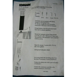 Lámpara para jardines-Iluminación exterior IDMAN-125 cm.230 V