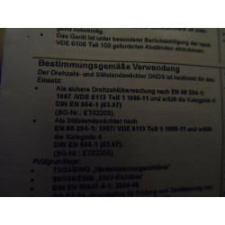 Drehzahlwächter DINA Elektronik Typ DNDS Leergehäuse