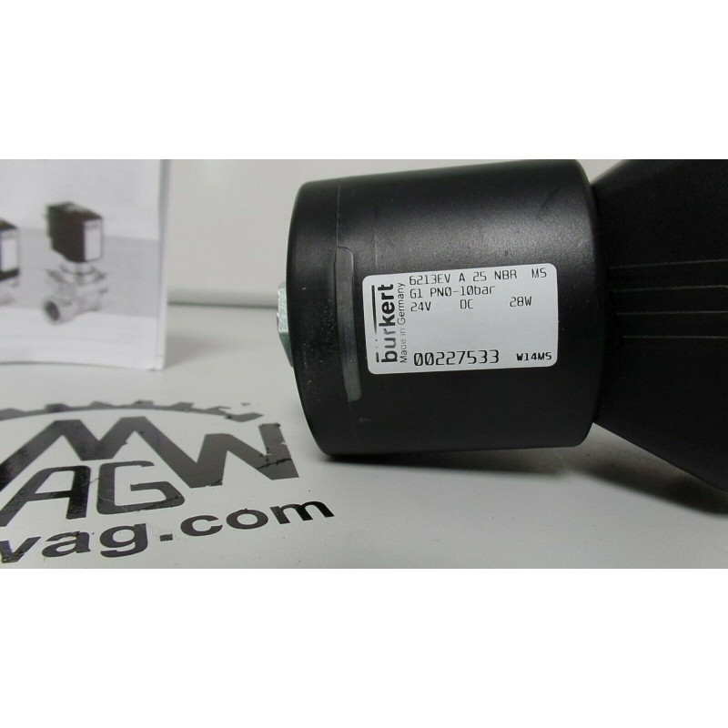 Bürkert 2/2 Wege Magnetventil Typ:6213 EV A.25 NBR MS