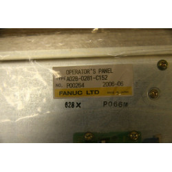 FANUC Control Panel with Dispaly Type: A08B-0084-J012