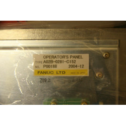 FANUC OPERATOR' PANEL-Bedienpult -P00188 SN:A02B-0281-C152