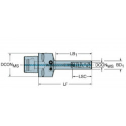 Coromant Capto® a CoroChuck™ 930- Sandvik 930-C8-P-12-120