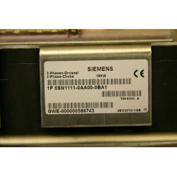 3-phase choke- SIEMENS-Version a, 16KW Type:6SN1111-0AA00-0BA1