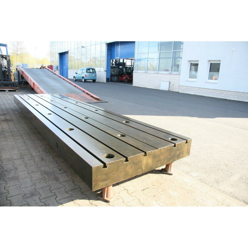 Aufspannplatte WMW-5500x1500x250