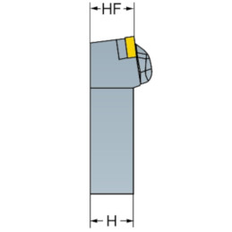 Herramienta de torneado T-Max® P -Sandvik DCLNR 3232P 19