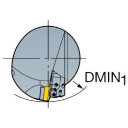 VDI auf Coromant Capto+ T-Max® P Schneidwerkzeug zum Drehen-Sandvik