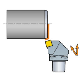 VDI auf Coromant Capto+ T-Max® P Schneidwerkzeug zum Drehen-Sandvik