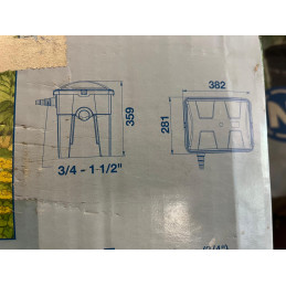 Contenedor de bomba -Filtro para estanques de hasta 3000 l