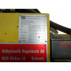 Hydraulic Pumps Unit-HAGENBUCH-SA 779/24+SA 780/36