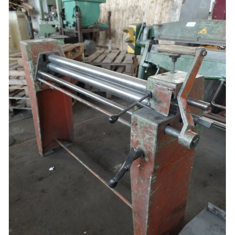 Plate Bending Machine - 3 Rolls WMW Gotha Type: UBBDH 0,9