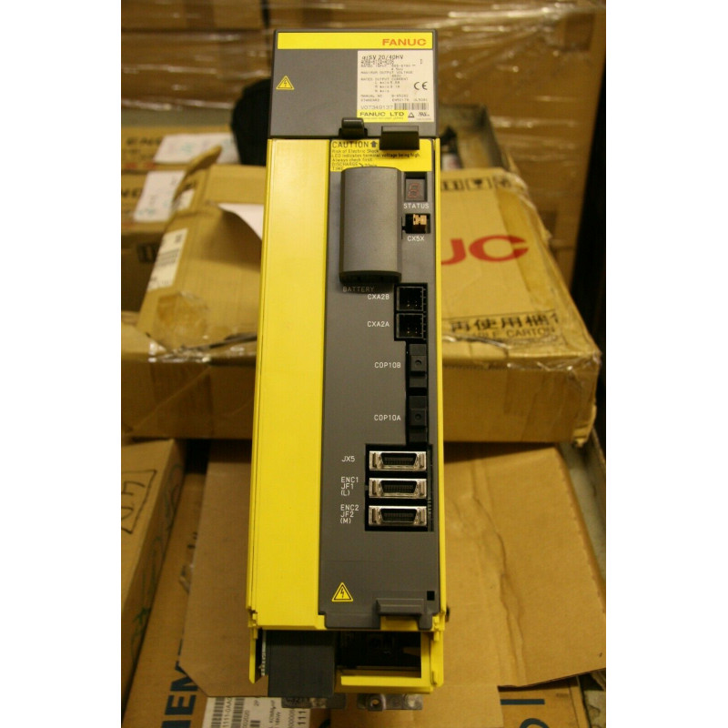 FANUC Servo Amplifier Modelo: aiSV 20/40HV SN:A06B-6124-H206