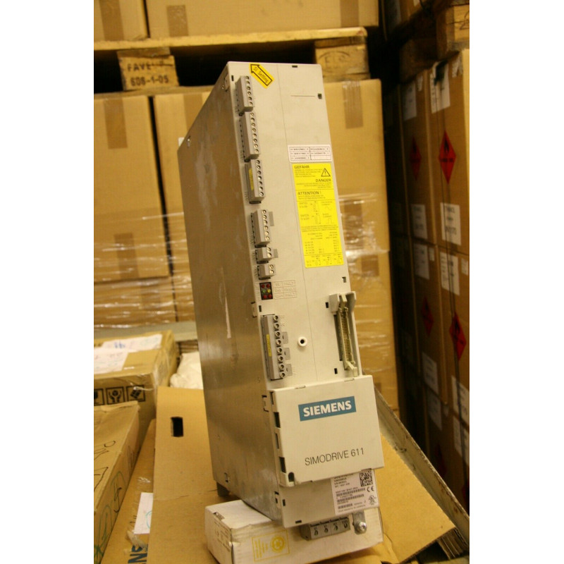 Siemens Simodrive 611 Módulo de alimentación y recuperación Modelo: 6SN1145-1BA01-0BA1 Version: H