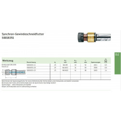 Synchron-Gewindeschneidfutter S9018351